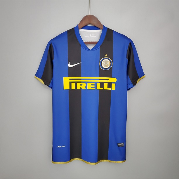 AAA Quality Inter milan 08/09 Home UCL Soccer Jersey